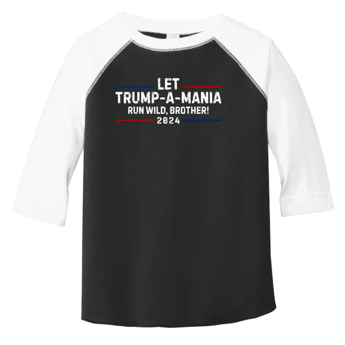 Let Trumpamania Run Wild Brother Toddler Fine Jersey T-Shirt