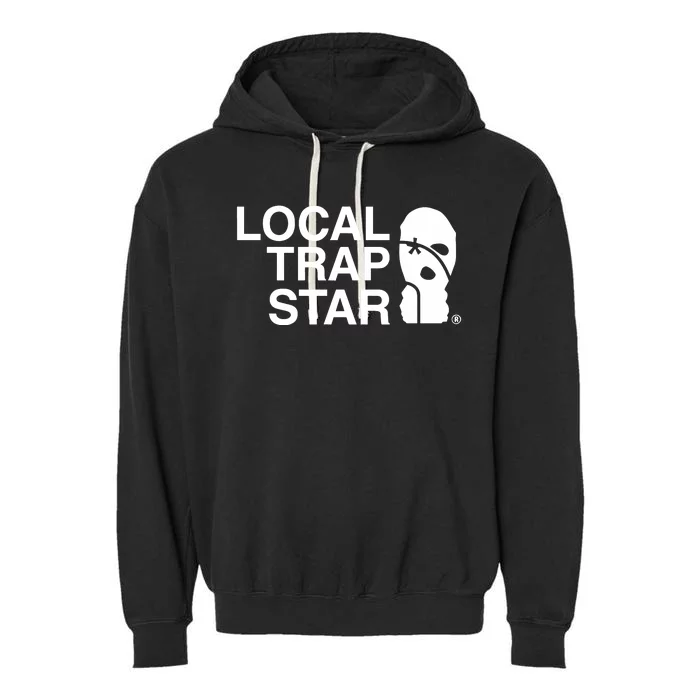 Local Trap Star Garment-Dyed Fleece Hoodie