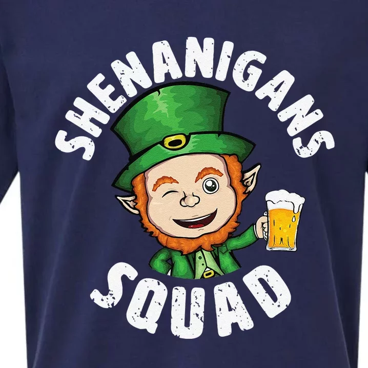 Let The Shenanigans St Patricks Day Drinking Party Irish Sueded Cloud Jersey T-Shirt