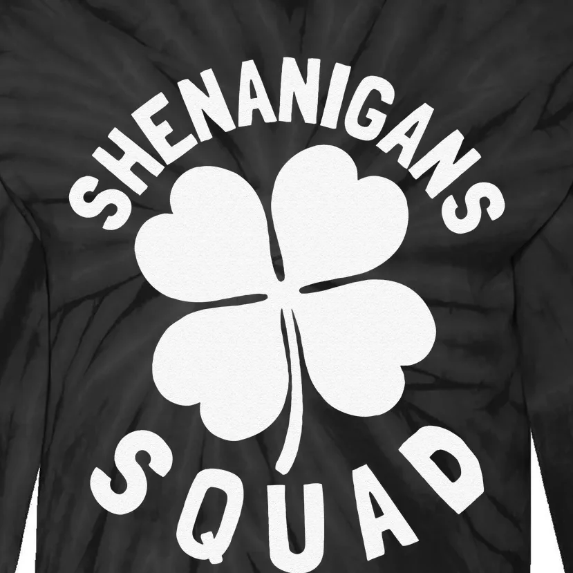 Let The Shenanigans St Patricks Day Drinking Party Irish Tie-Dye Long Sleeve Shirt