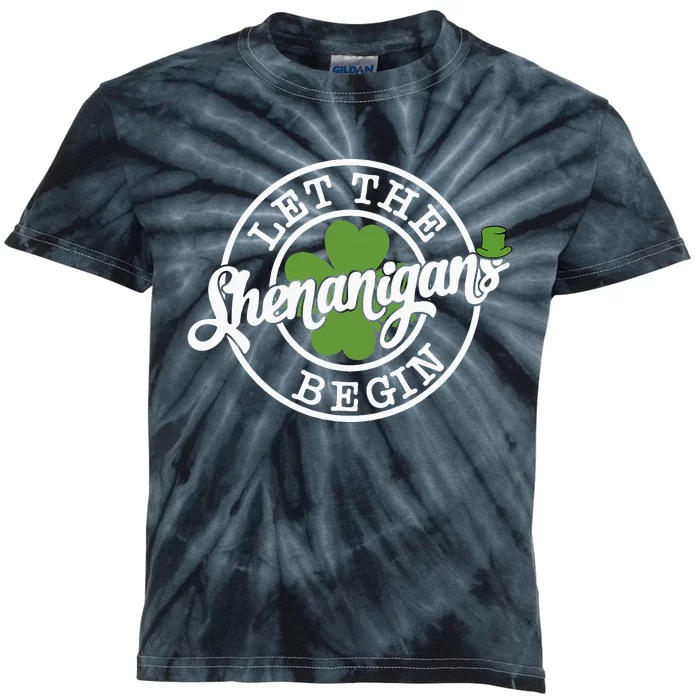 Let The Shenanigans Begin Kids Tie-Dye T-Shirt