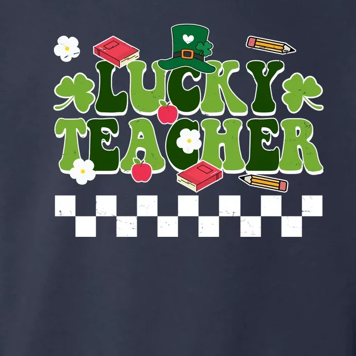 Lucky Teacher St Patrick's Day Holiday Toddler Hoodie