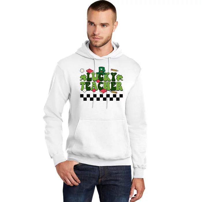 Lucky Teacher St Patrick's Day Holiday Hoodie