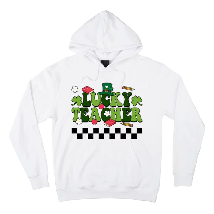 Lucky Teacher St Patrick's Day Holiday Hoodie