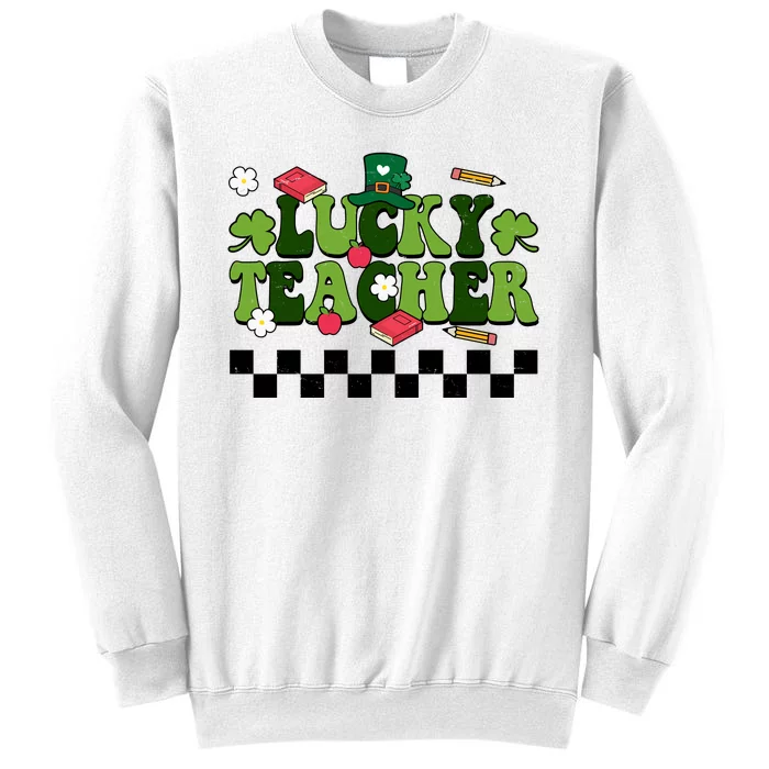 Lucky Teacher St Patrick's Day Holiday Sweatshirt