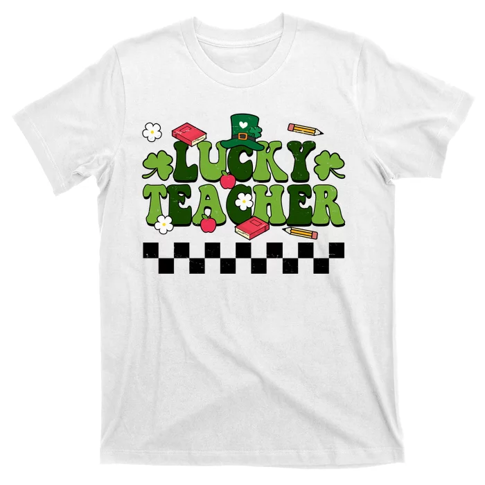 Lucky Teacher St Patrick's Day Holiday T-Shirt