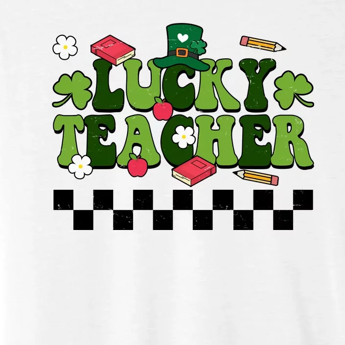 Lucky Teacher St Patrick's Day Holiday ChromaSoft Performance T-Shirt