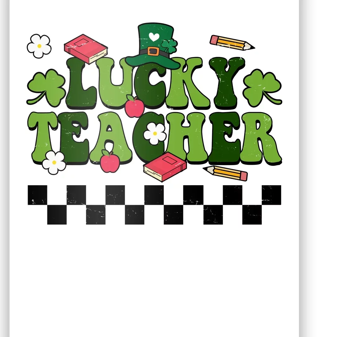 Lucky Teacher St Patrick's Day Holiday Poster