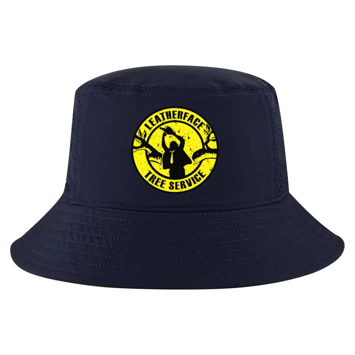 Leatherface Tree Service Cool Comfort Performance Bucket Hat