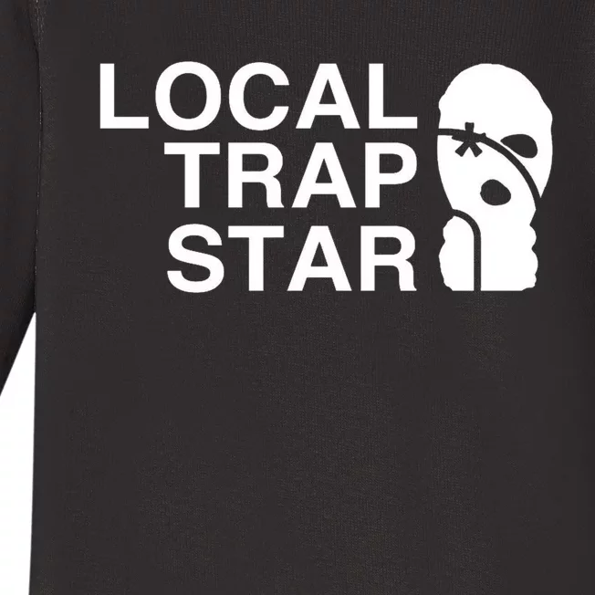 Local Trap Star Baby Long Sleeve Bodysuit