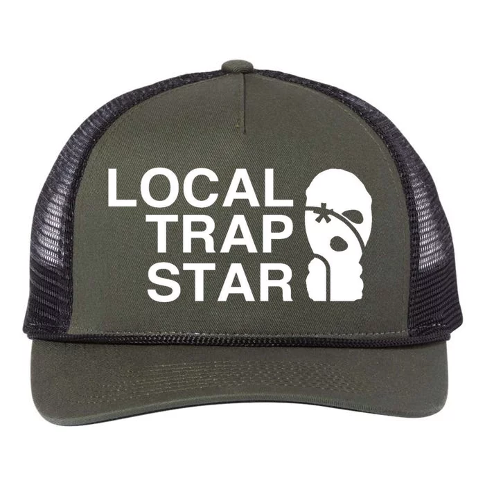 Local Trap Star Retro Rope Trucker Hat Cap