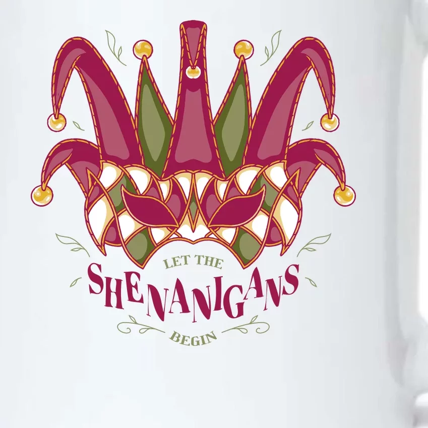 Let The Shenanigans Begin Mardi Gras Black Color Changing Mug