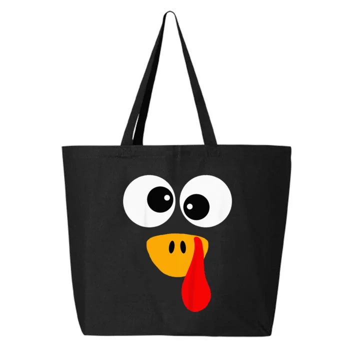 Little Turkey Silly Face Thanksgiving Baby Boy 25L Jumbo Tote