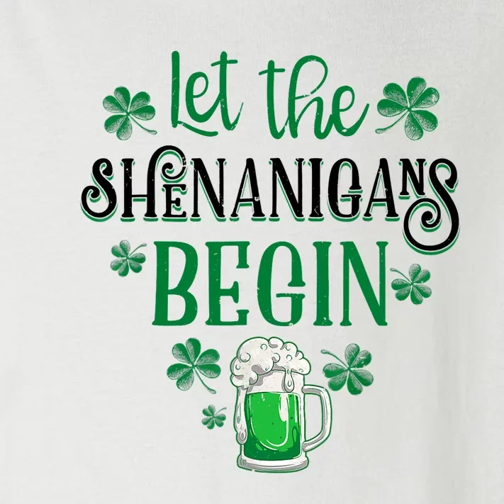 Let The Shenanigans Begin St Patricks Day Drinking Beer Toddler Long Sleeve Shirt