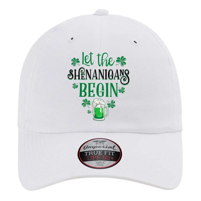 Let The Shenanigans Begin St Patricks Day Drinking Beer The Original Performance Cap