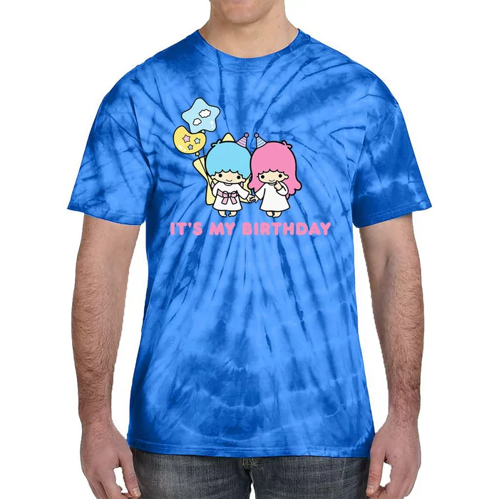 Little Twin Stars Its My Birthday Tie-Dye T-Shirt