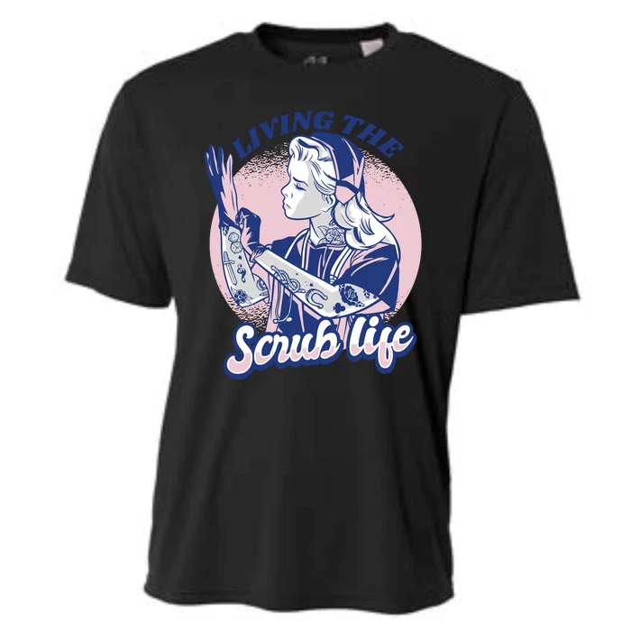 Living The Scrub Life Cooling Performance Crew T-Shirt