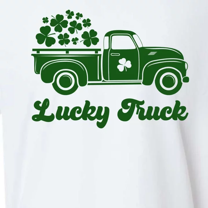 Lucky Truck St Patricks Day Sueded Cloud Jersey T-Shirt