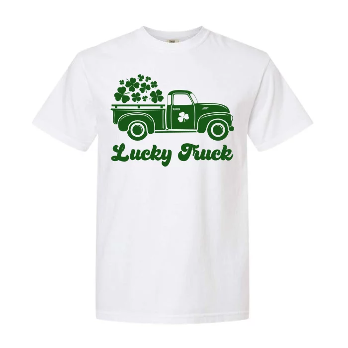 Lucky Truck St Patricks Day Garment-Dyed Heavyweight T-Shirt