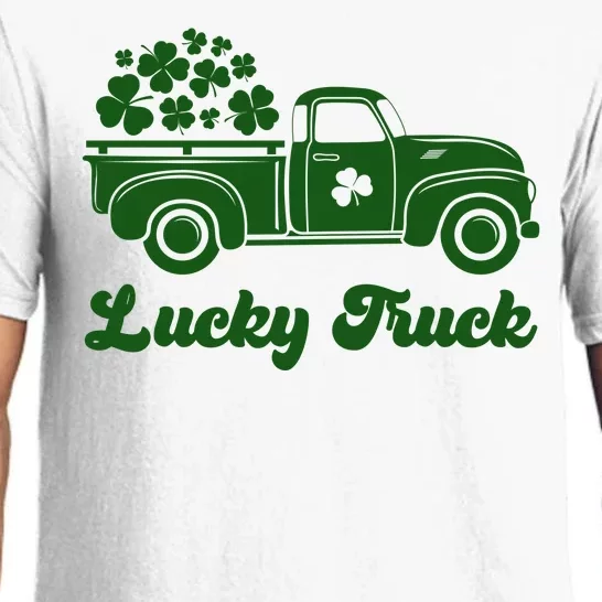 Lucky Truck St Patricks Day Pajama Set