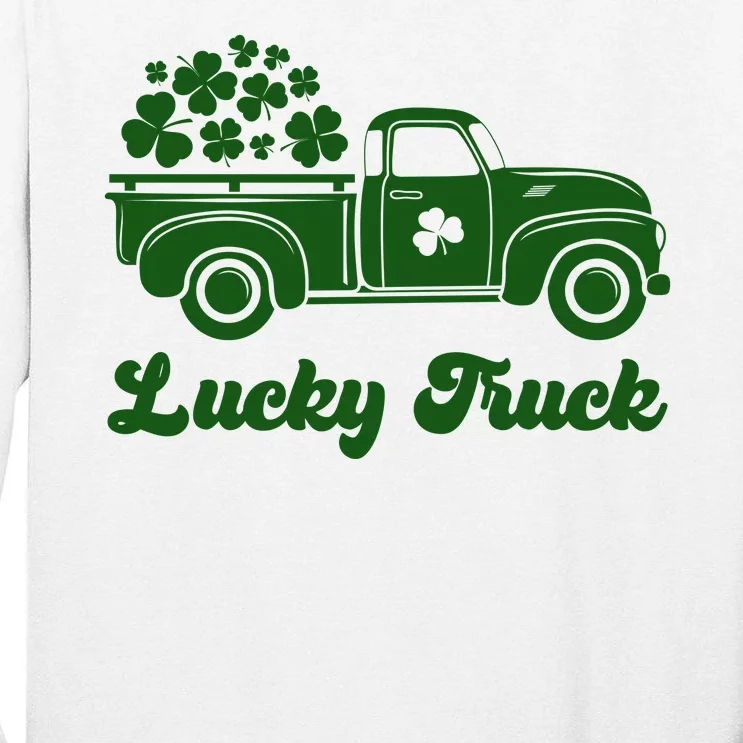 Lucky Truck St Patricks Day Tall Long Sleeve T-Shirt