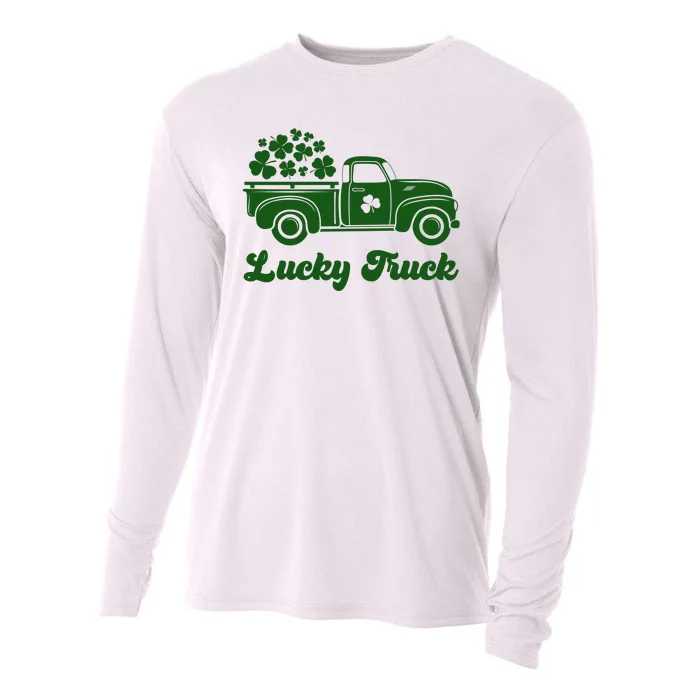 Lucky Truck St Patricks Day Cooling Performance Long Sleeve Crew