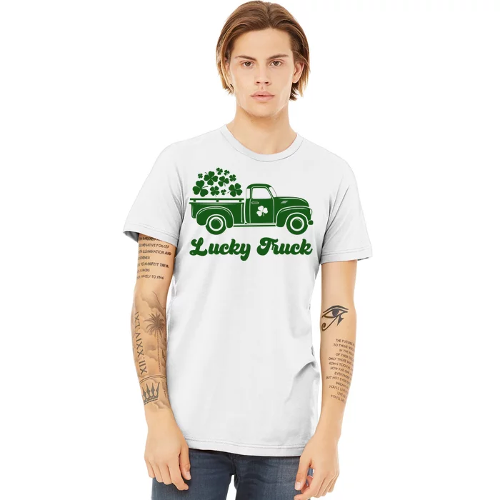 Lucky Truck St Patricks Day Premium T-Shirt