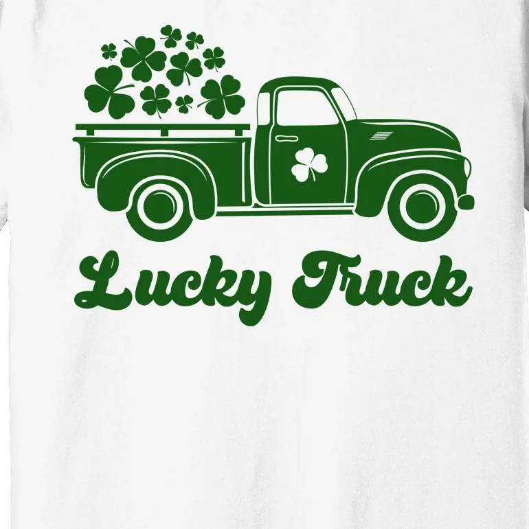 Lucky Truck St Patricks Day Premium T-Shirt