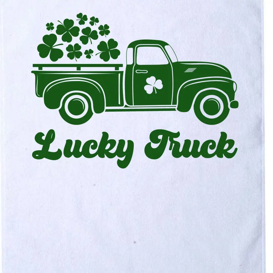 Lucky Truck St Patricks Day Platinum Collection Golf Towel