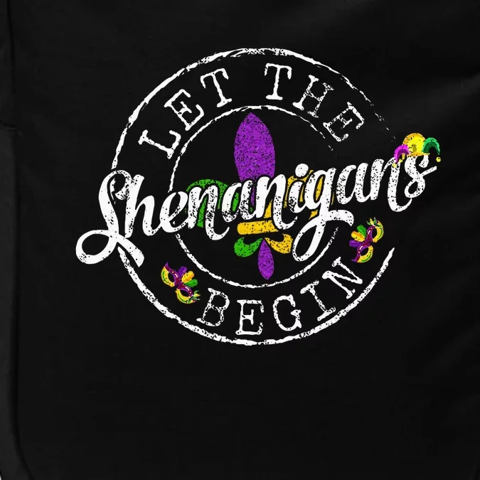 Let The Shenanigans Begin Mardi Gras Impact Tech Backpack