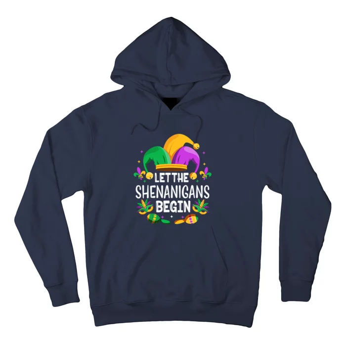 Let The Shenanigans Begin Mardi Gras Shirts, Kids Men Women Hoodie