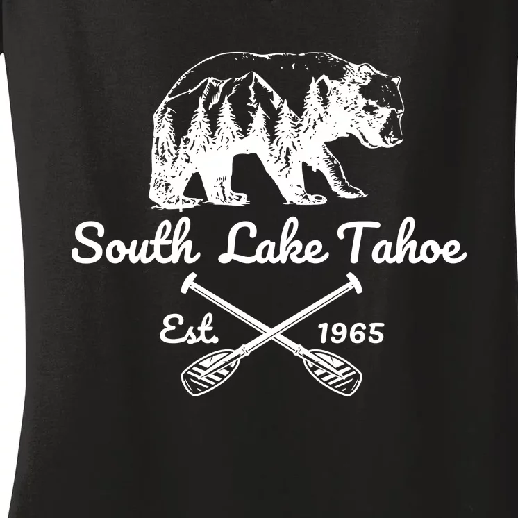 Lake Tahoe South Women's V-Neck T-Shirt