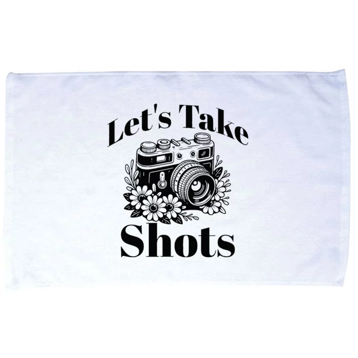 LetS Take Shots Microfiber Hand Towel