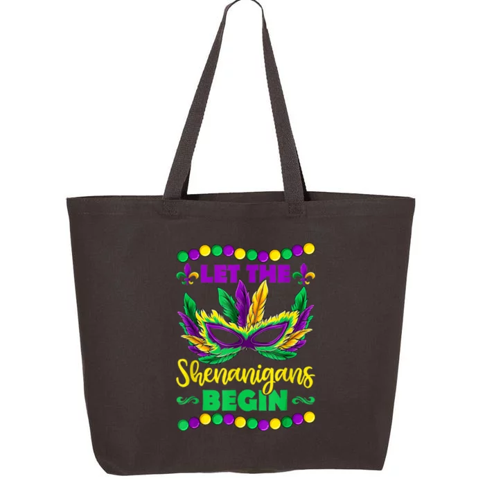 Let The Shenanigans Begin Mardi Gras 25L Jumbo Tote