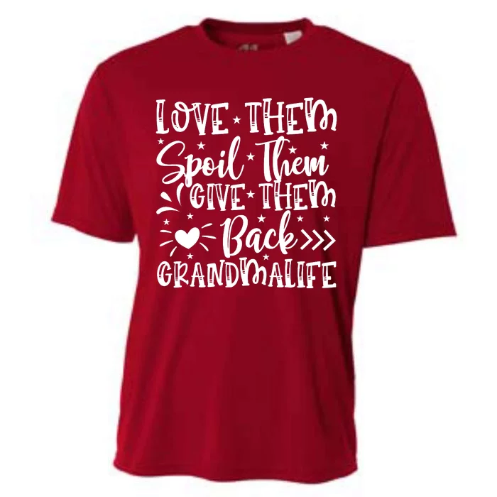 Love Them Spoil Them Give Them Back Cooling Performance Crew T-Shirt