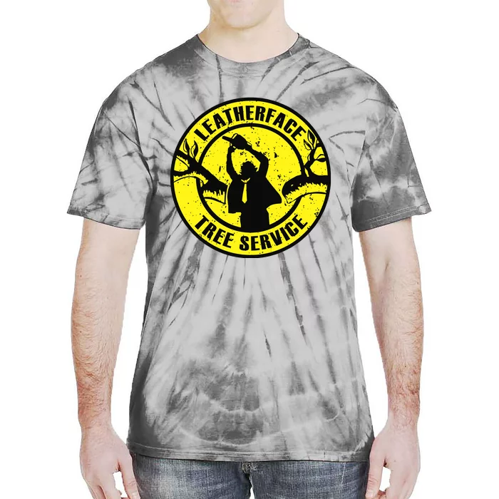 Leatherface Tree Service Tie-Dye T-Shirt