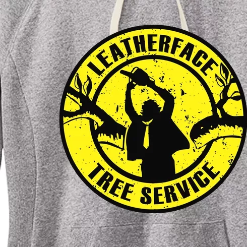 Leatherface Tree Service Women's Fleece Hoodie