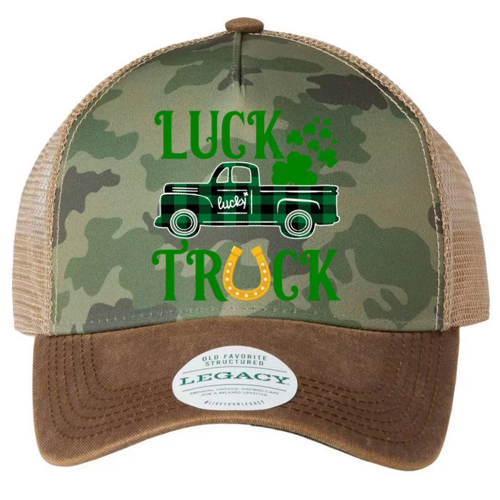 Luck Truck St Patrick's Day Festive Legacy Tie Dye Trucker Hat