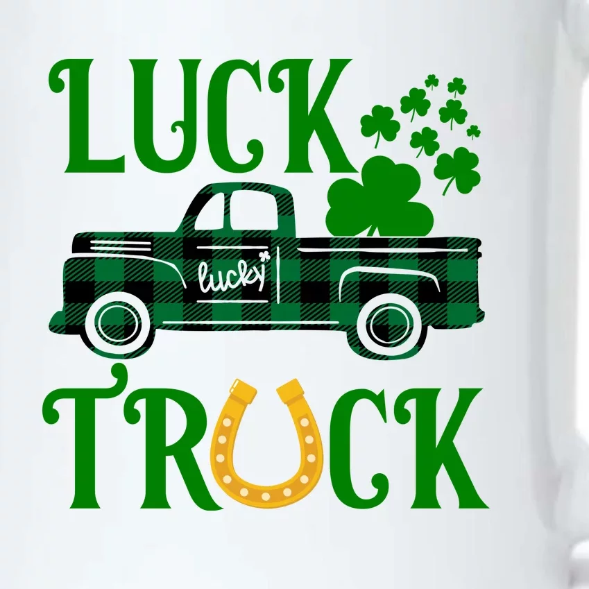 Luck Truck St Patrick's Day Festive Black Color Changing Mug