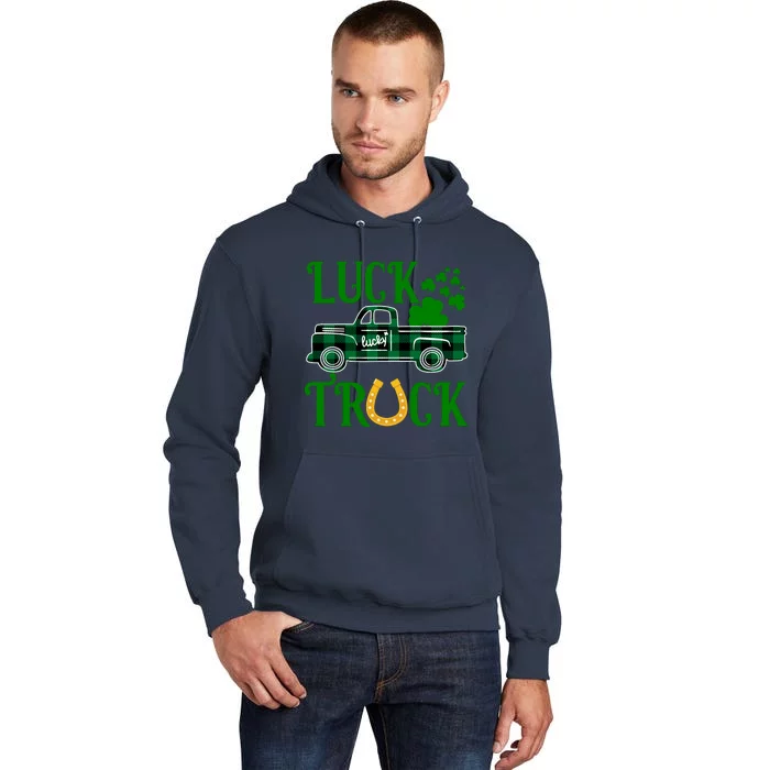 Luck Truck St Patrick's Day Festive Tall Hoodie