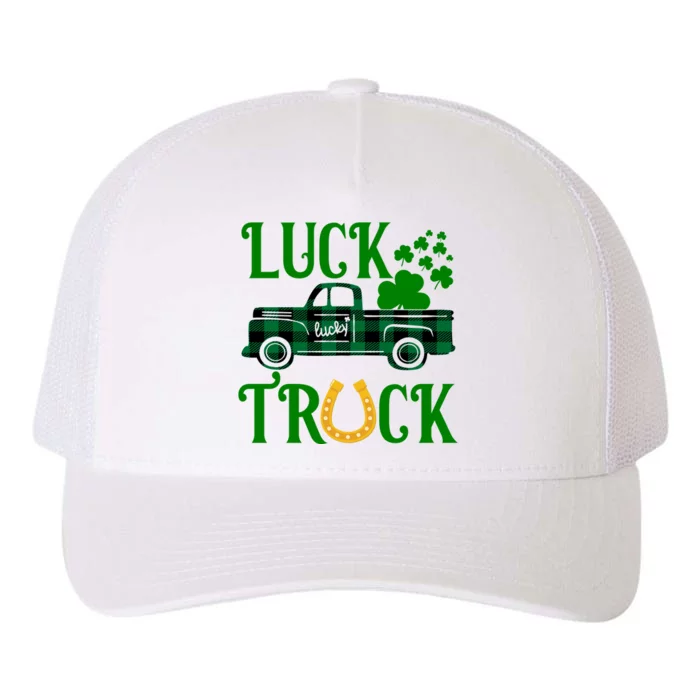 Luck Truck St Patrick's Day Festive Yupoong Adult 5-Panel Trucker Hat