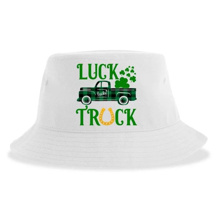 Luck Truck St Patrick's Day Festive Sustainable Bucket Hat