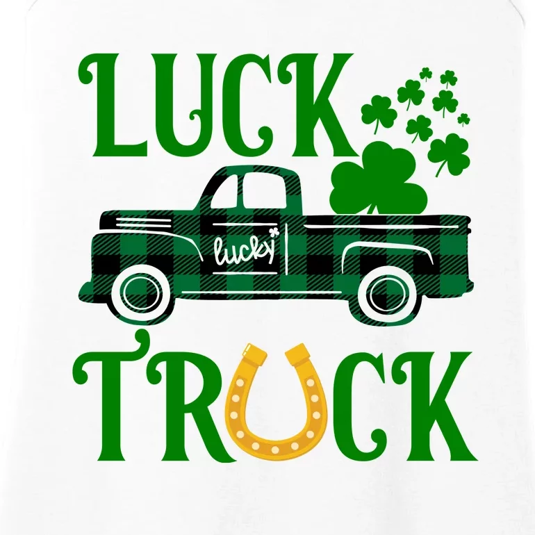 Luck Truck St Patrick's Day Festive Ladies Essential Tank