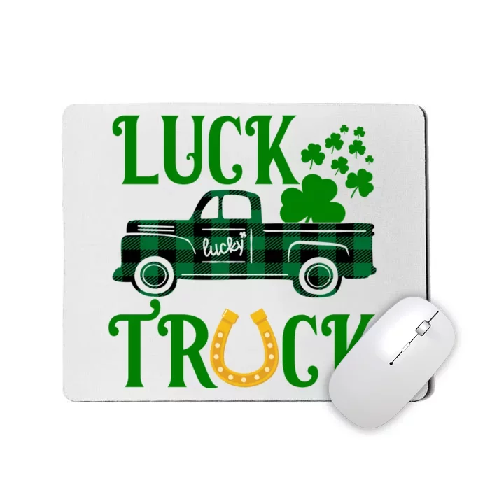 Luck Truck St Patrick's Day Festive Mousepad