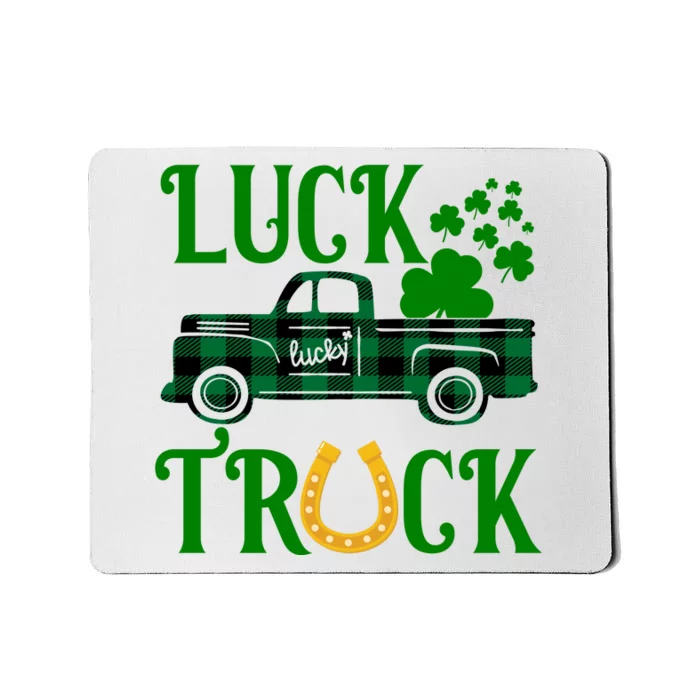 Luck Truck St Patrick's Day Festive Mousepad