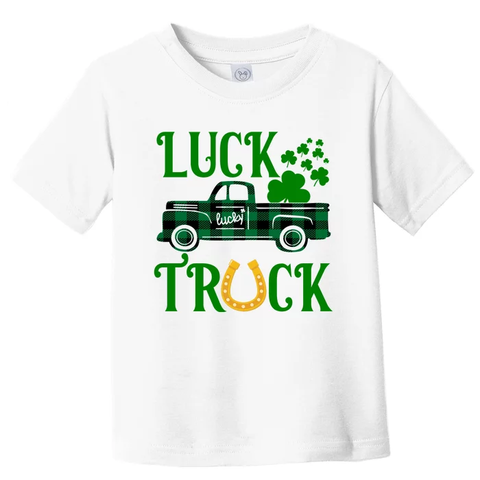 Luck Truck St Patrick's Day Festive Toddler T-Shirt