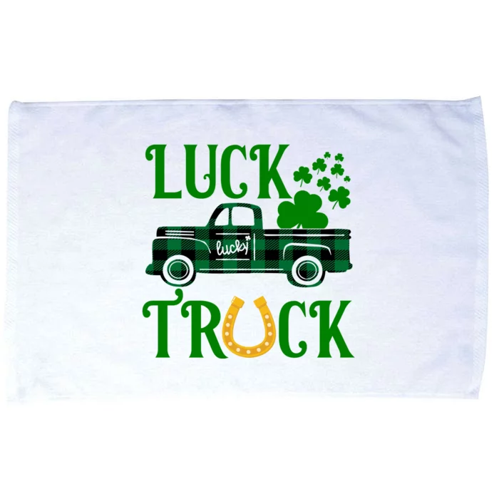 Luck Truck St Patrick's Day Festive Microfiber Hand Towel