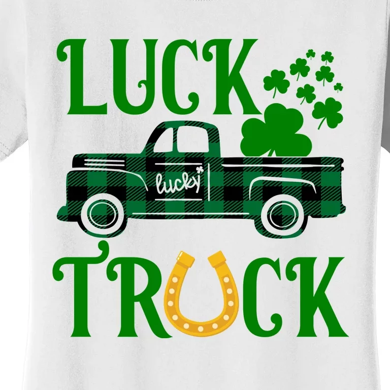 Luck Truck St Patrick's Day Festive Women's T-Shirt