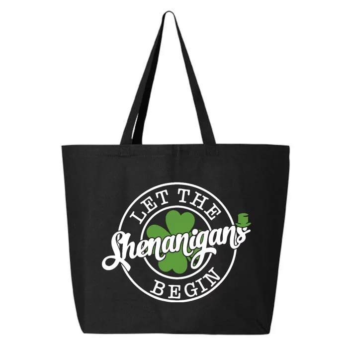 Let The Shenanigans Begin St Patricks Day Womenss 25L Jumbo Tote