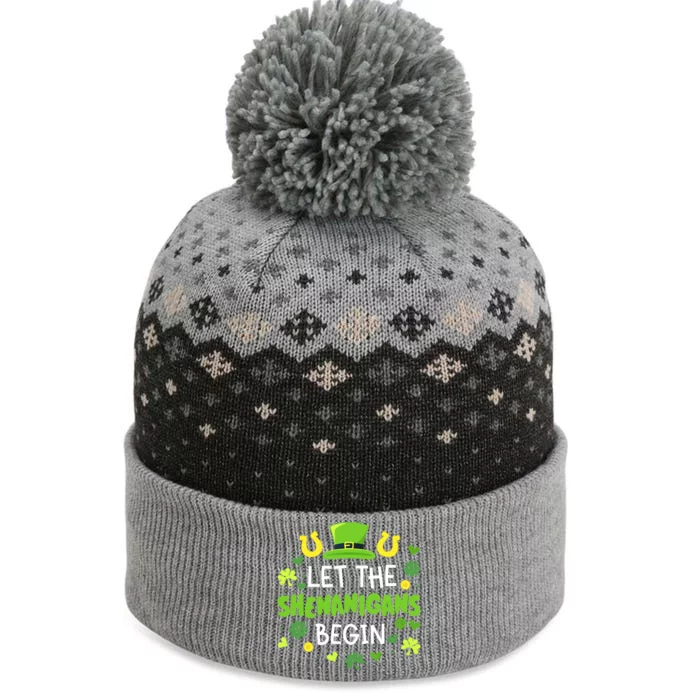 Let the shenanigans begin with shamrocks for St Patricks day The Baniff Cuffed Pom Beanie